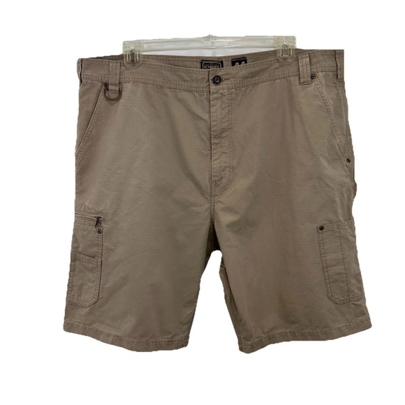 Scmidth Other - Schmidt Workwear Tan Cargo Shorts Men’s 44 Cotton Carpenter